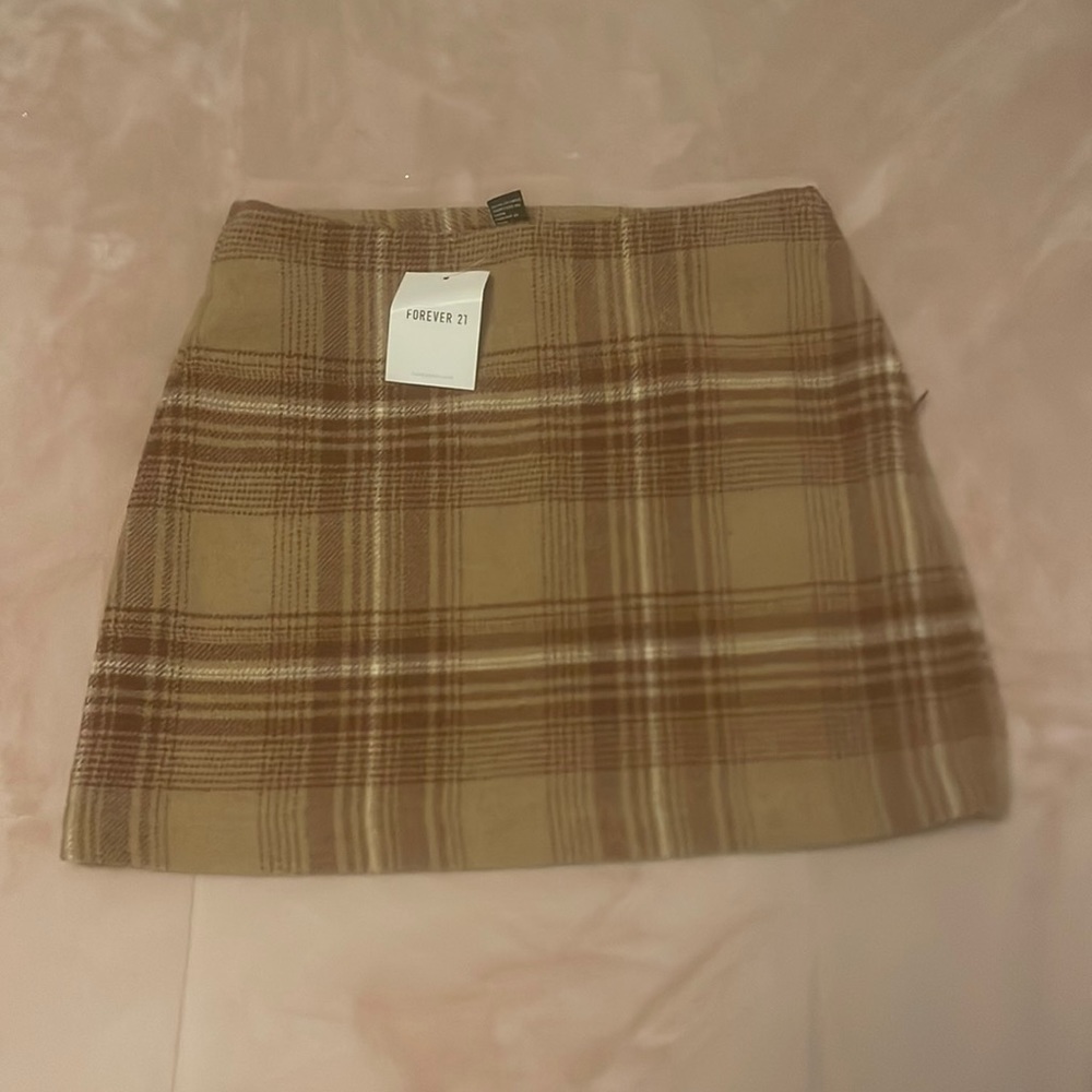 Forever 21 Camel short skirt
